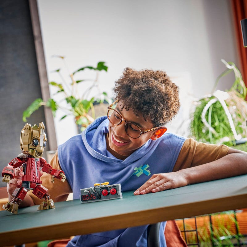 LEGO Marvel Ravager Jumpsuit Groot Posable Baby Groot Figure-Lego / Marvel Super Heroes-Bricking Lebanon