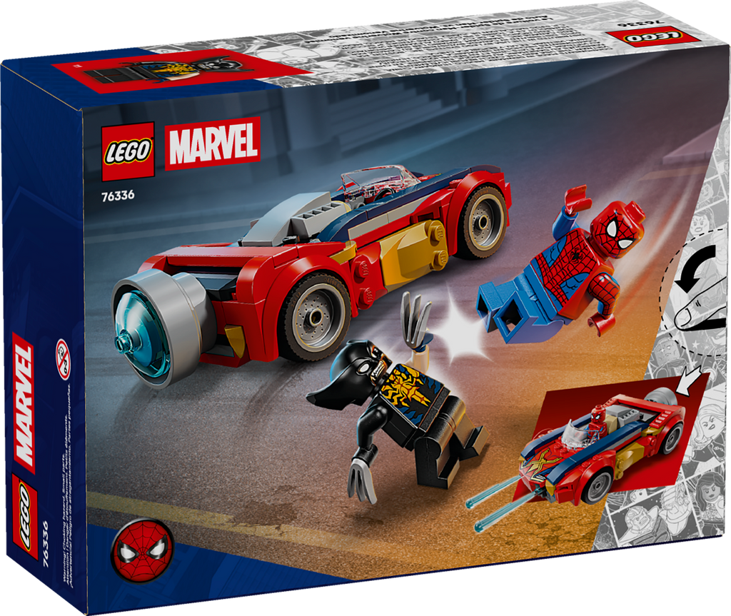 LEGO Marvel Spider-Man Car vs Venomized Wolverine Building Set 76336-Lego / Marvel Super Heroes-Bricking Lebanon