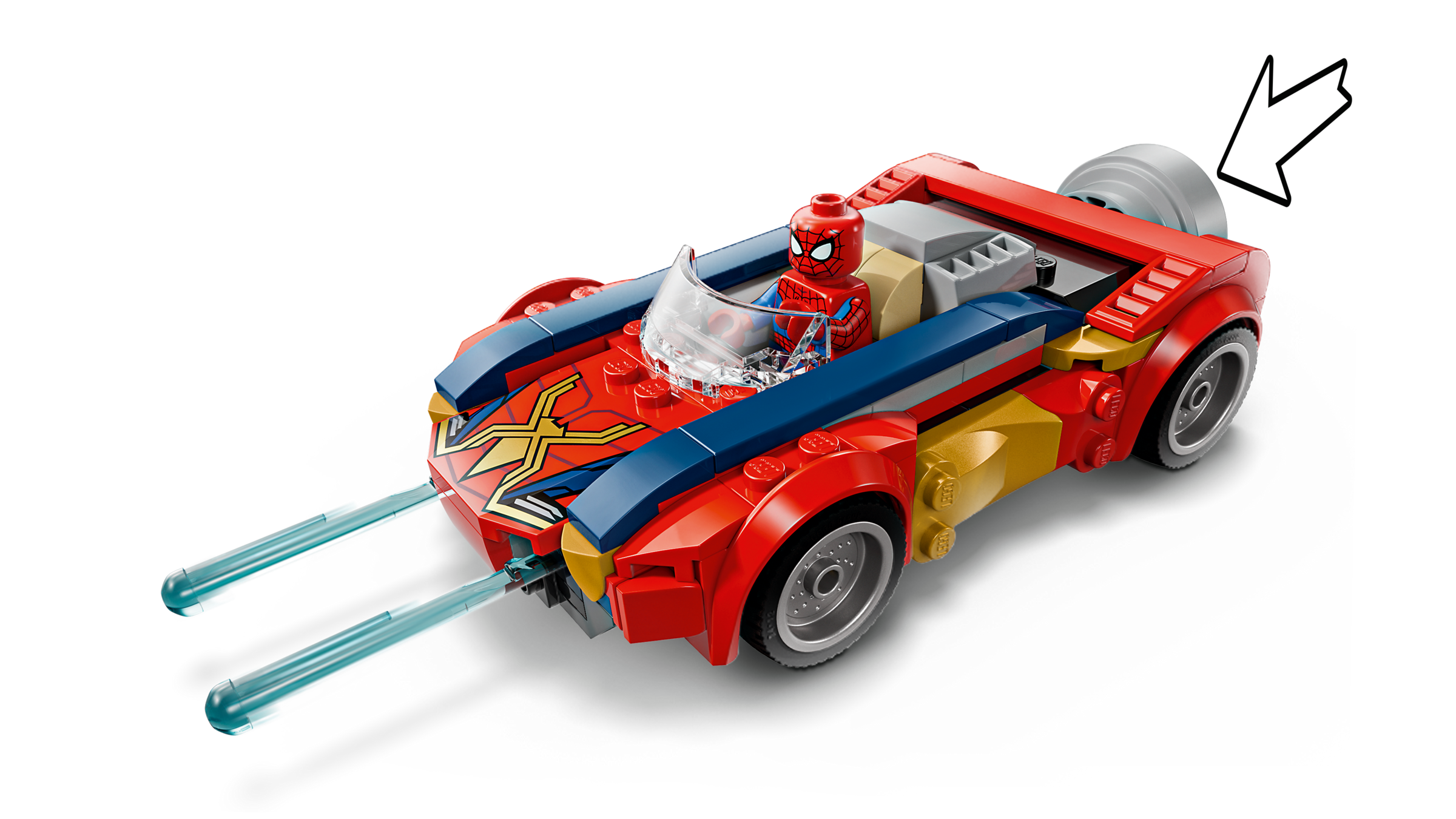 LEGO Marvel Spider-Man Car vs Venomized Wolverine Building Set 76336-Lego / Marvel Super Heroes-Bricking Lebanon