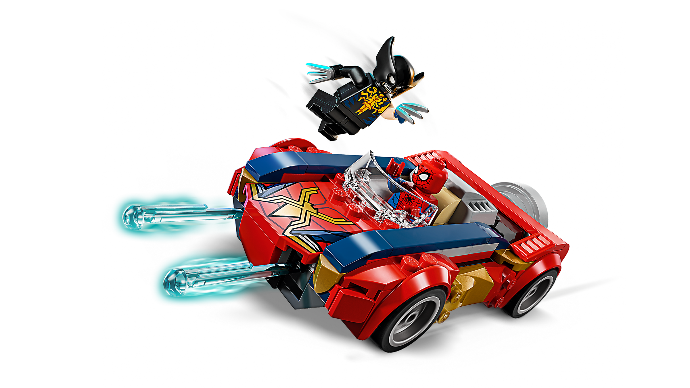 LEGO Marvel Spider-Man Car vs Venomized Wolverine Building Set 76336-Lego / Marvel Super Heroes-Bricking Lebanon