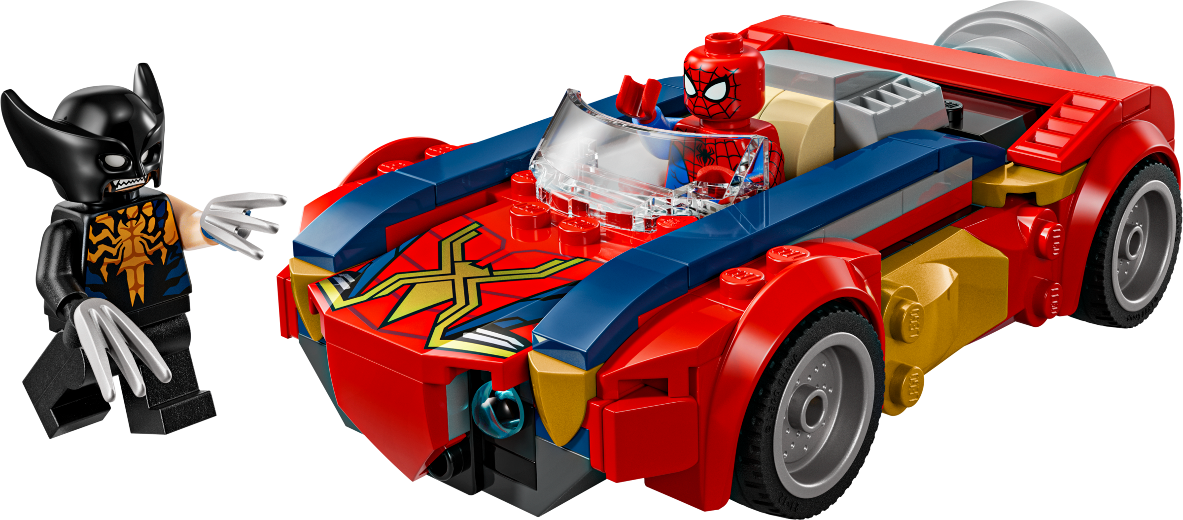 LEGO Marvel Spider-Man Car vs Venomized Wolverine Building Set 76336-Lego / Marvel Super Heroes-Bricking Lebanon