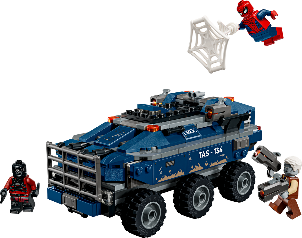 LEGO Marvel Spider-Man Prison Transport Chase 76349-Bricking Lebanon