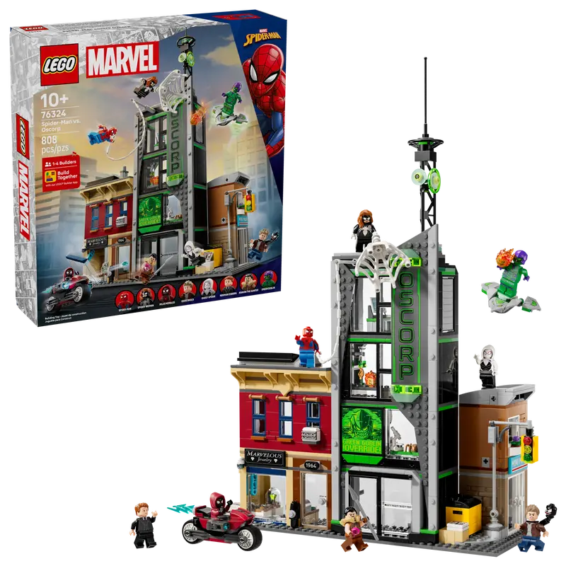 LEGO Marvel Spider-Man Vs. Oscorp 76324-Bricking Lebanon