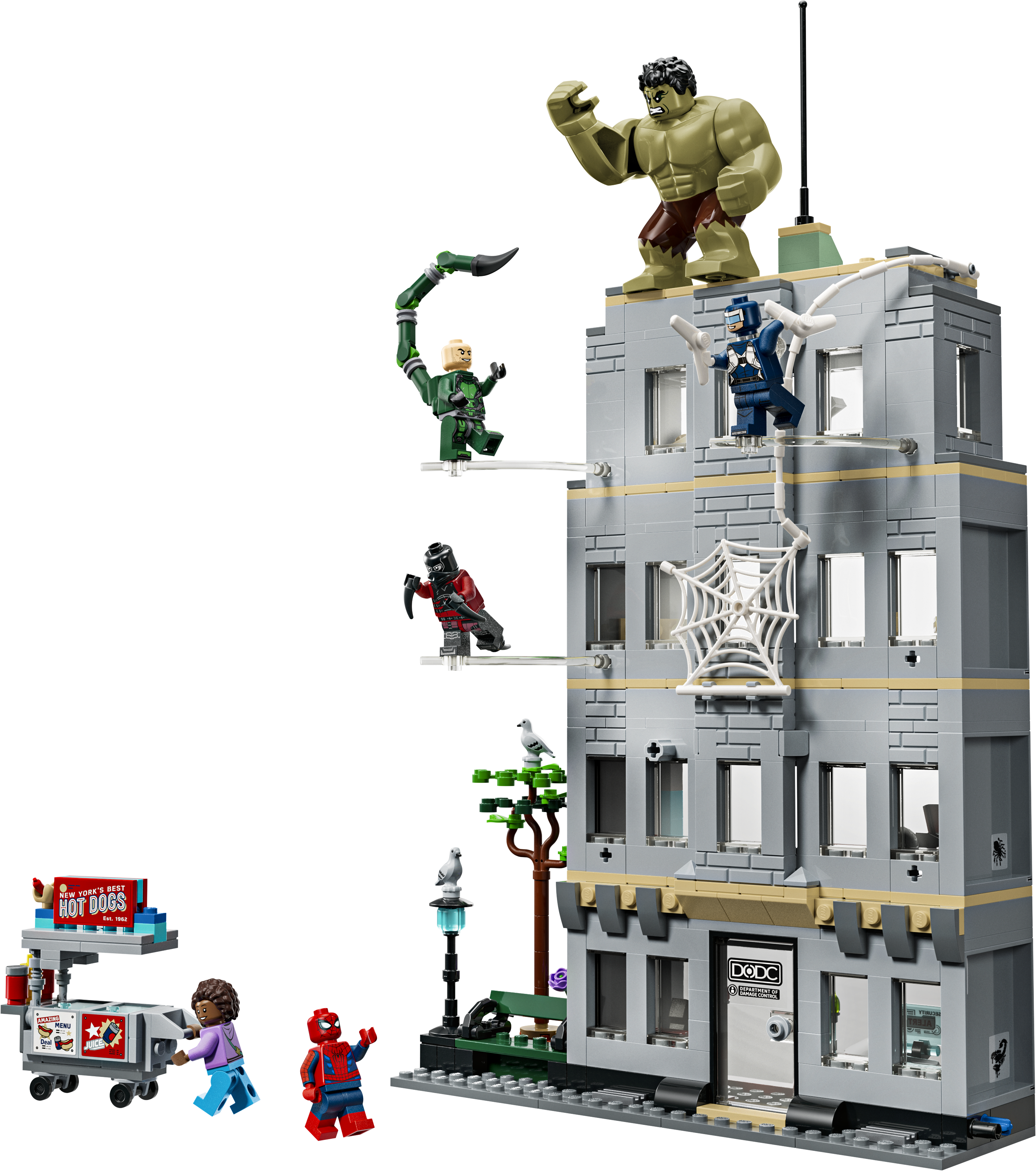 LEGO Marvel Spider-Man vs. Hulk Epic Clash 76350