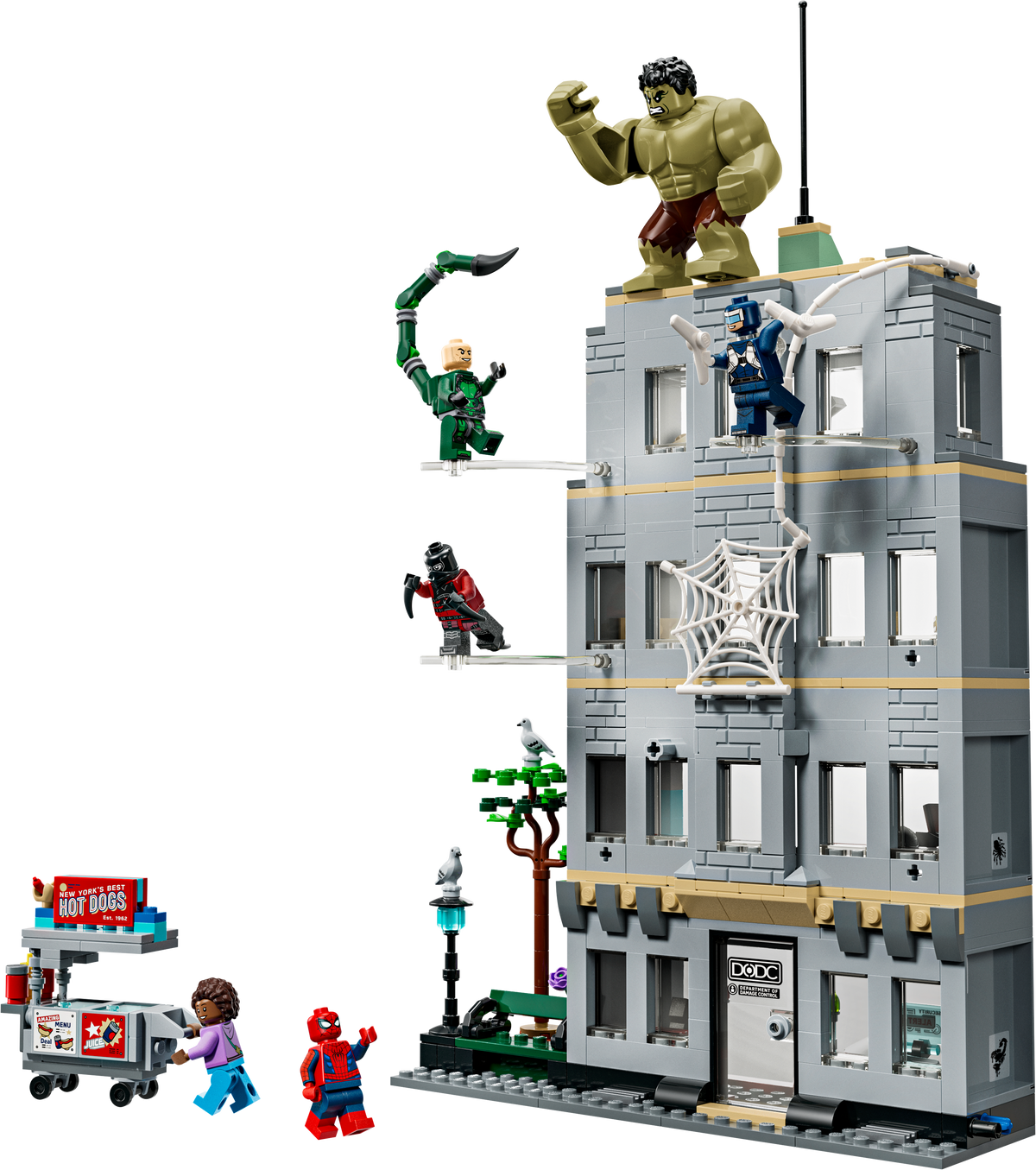 LEGO Marvel Spider-Man vs. Hulk Epic Clash 76350-Bricking Lebanon