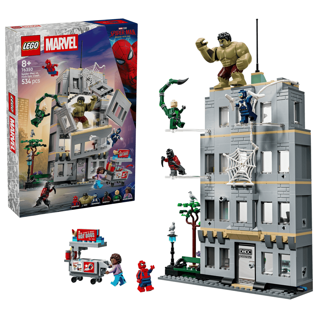 LEGO Marvel Spider-Man vs. Hulk Epic Clash 76350-Bricking Lebanon