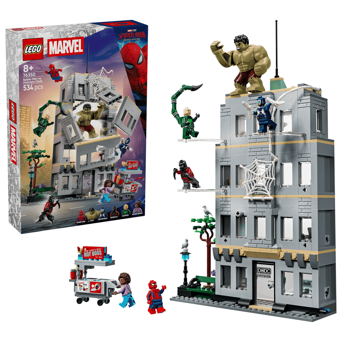 LEGO Marvel Spider-Man vs. Hulk Epic Clash 76350-Bricking Lebanon