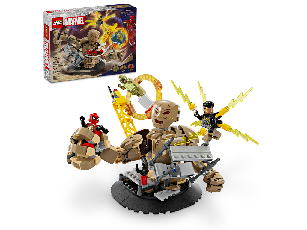 LEGO Marvel Spider Man vs. Sandman Final Battle 76280-Bricking Lebanon