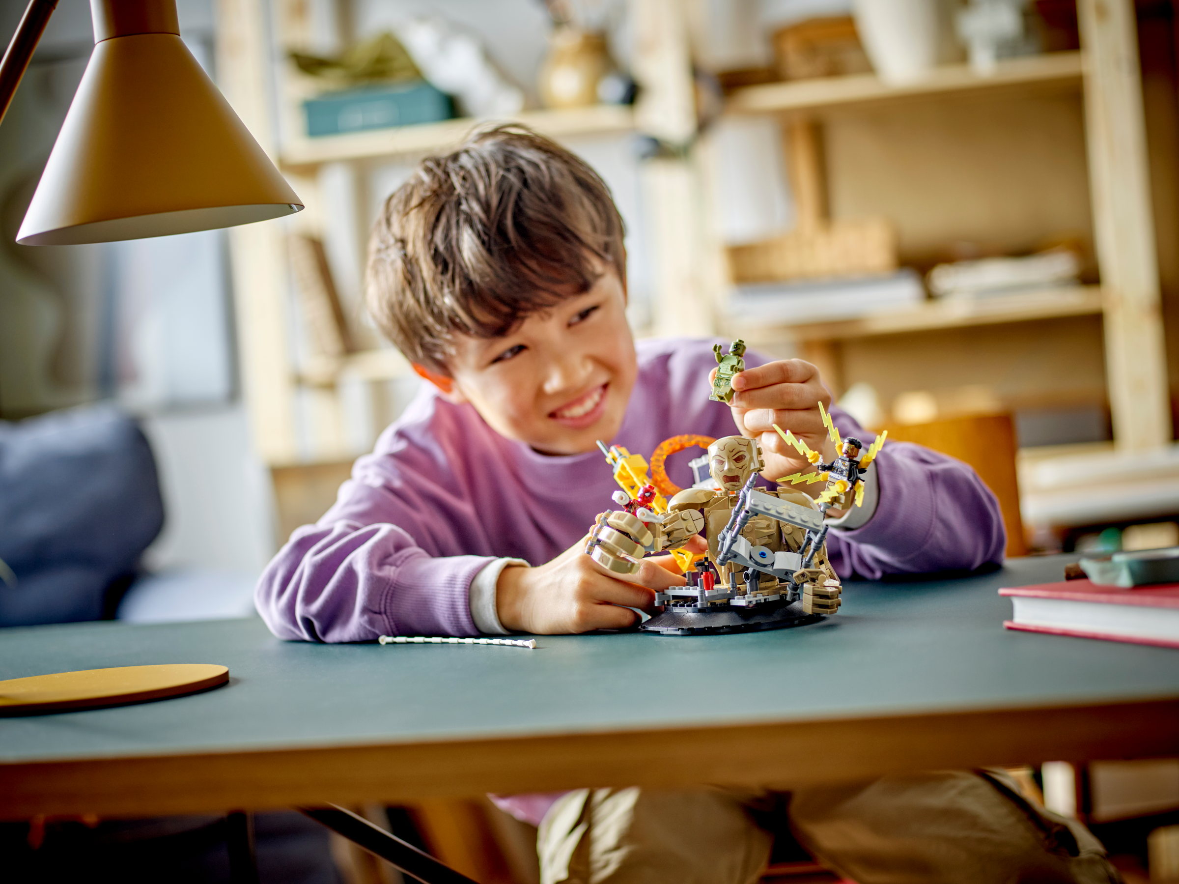 LEGO Marvel Spider-Man vs. Sandman Final Battle Building Toy 76280-Lego / Marvel Super Heroes-Bricking Lebanon