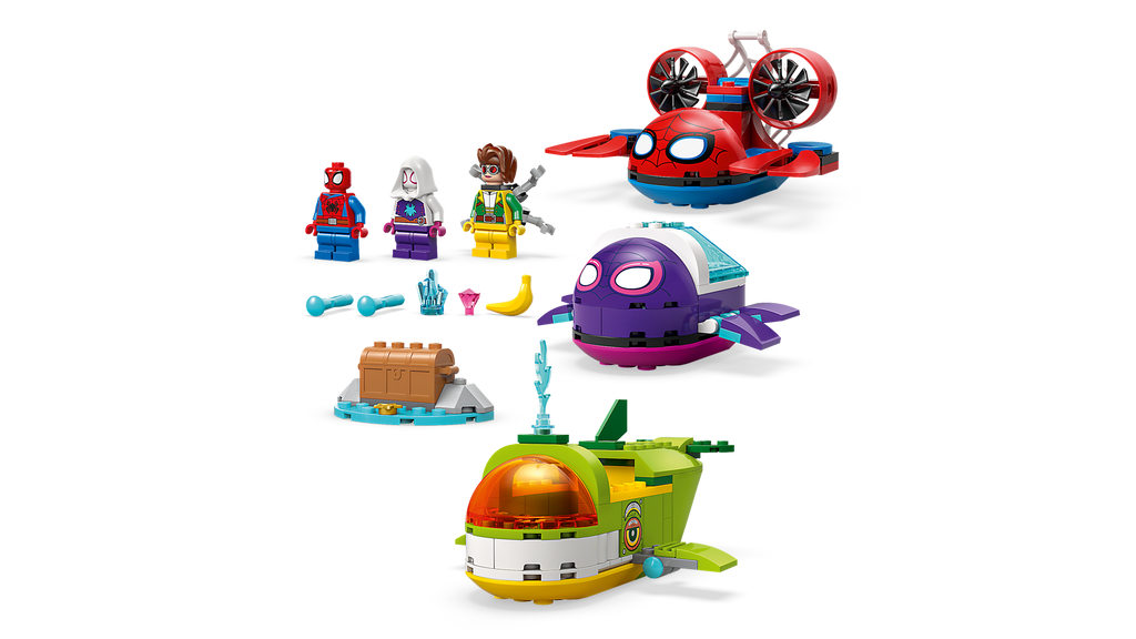 LEGO Marvel Spidey Underwater Vehicles 11207 Submarine Building Set-Lego / Marvel Super Heroes-Bricking Lebanon