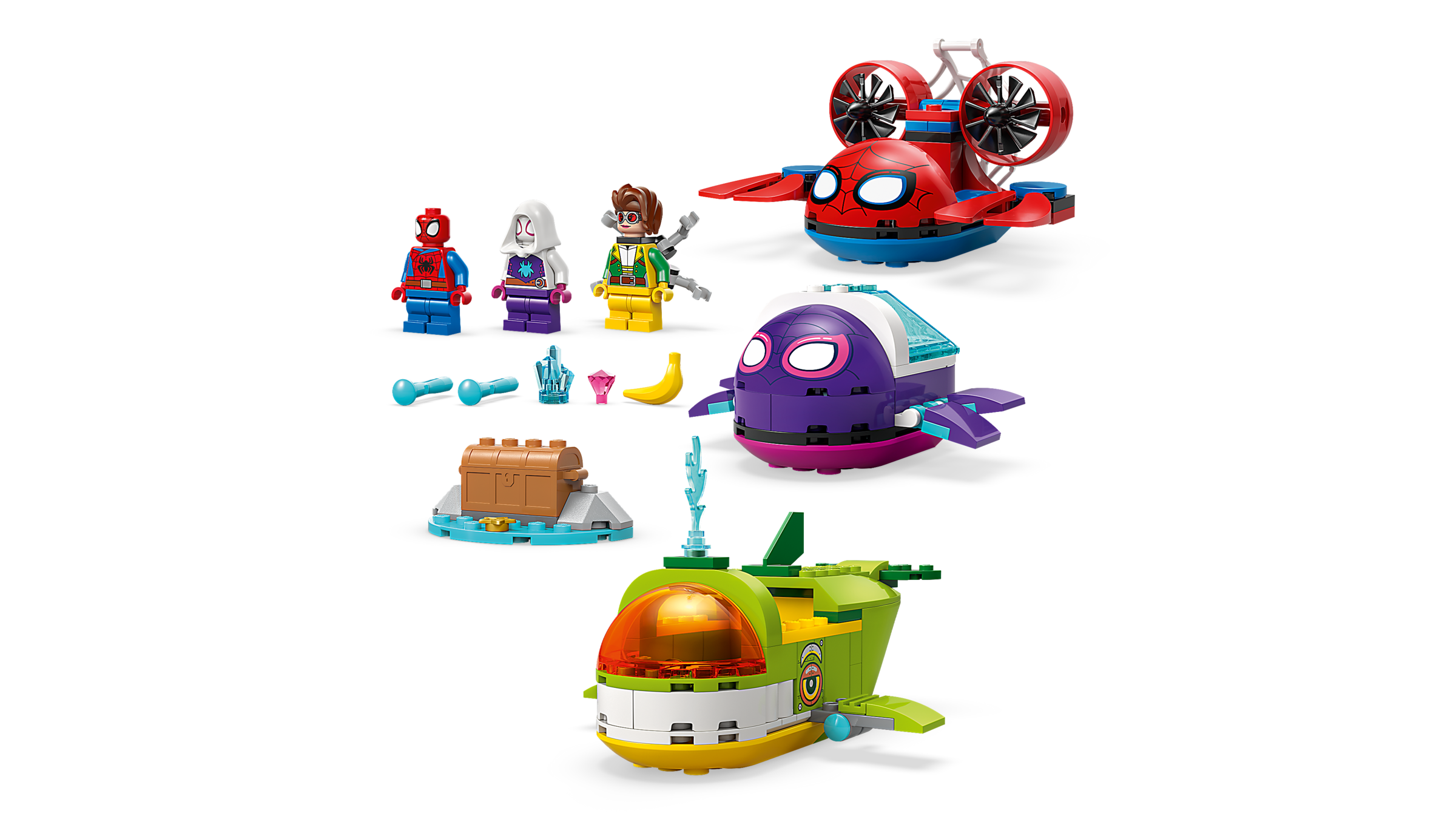 LEGO Marvel Spidey Underwater Vehicles 11207 Submarine Building Set-Lego / Marvel Super Heroes-Bricking Lebanon