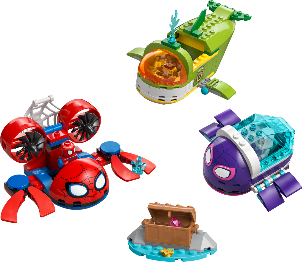 LEGO Marvel Spidey Underwater Vehicles 11207 Submarine Building Set-Lego / Marvel Super Heroes-Bricking Lebanon