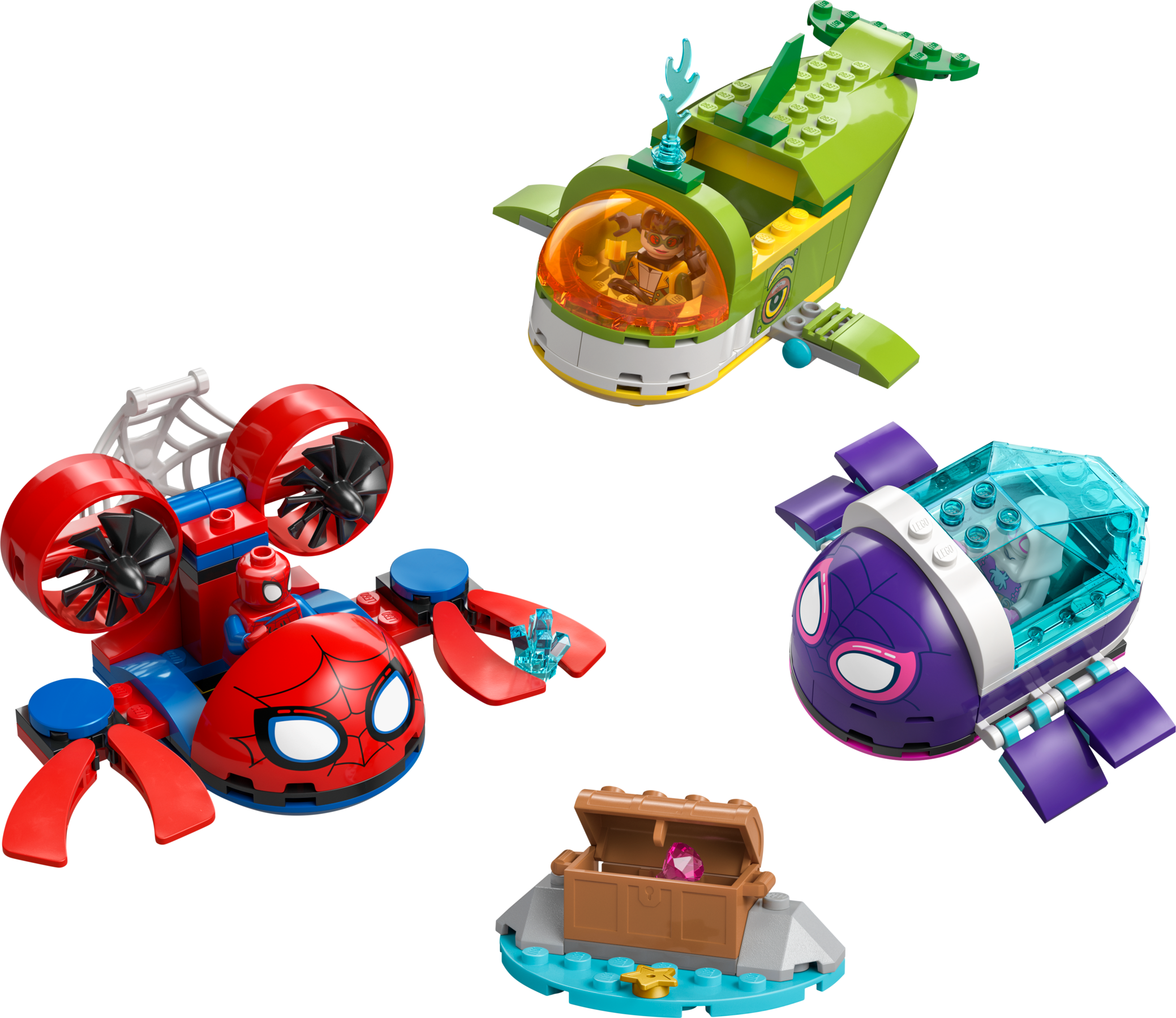 LEGO Marvel Spidey Underwater Vehicles 11207 Submarine Building Set-Lego / Marvel Super Heroes-Bricking Lebanon