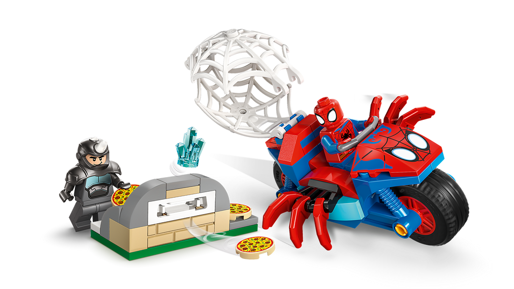 LEGO Marvel Spidey on his Motorcycle vs. Rhino 11206-Bricking Lebanon