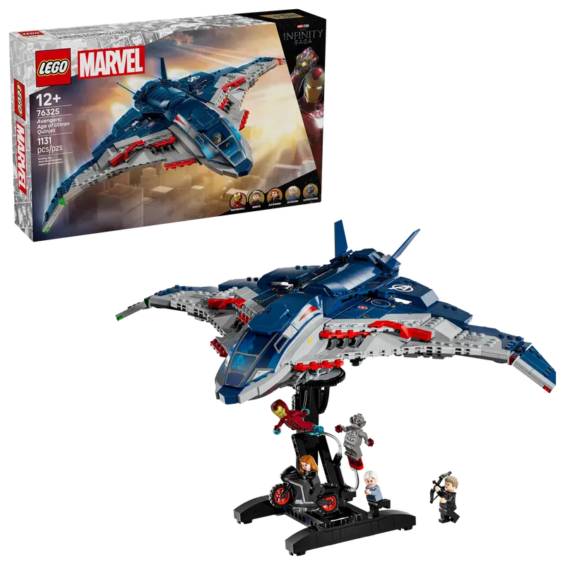 LEGO Marvel Super Heroes Avengers Age of Ultron Quinjet 76325-Bricking Lebanon