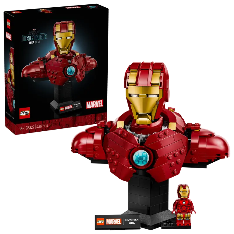 LEGO Marvel Super Heroes Iron Man MK4 Bust 76327-Bricking Lebanon