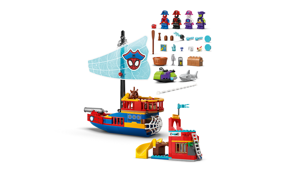LEGO Marvel Team Spidey Pirate Ship 11208 Super Hero Building Toy-Lego / Marvel Super Heroes-Bricking Lebanon