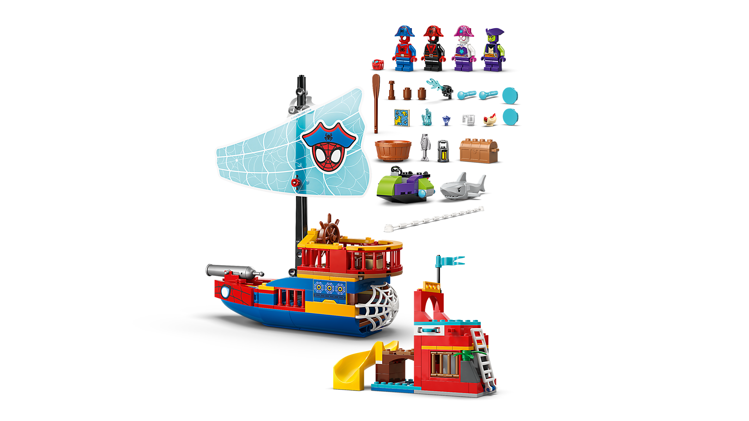LEGO Marvel Team Spidey Pirate Ship 11208 Super Hero Building Toy-Lego / Marvel Super Heroes-Bricking Lebanon
