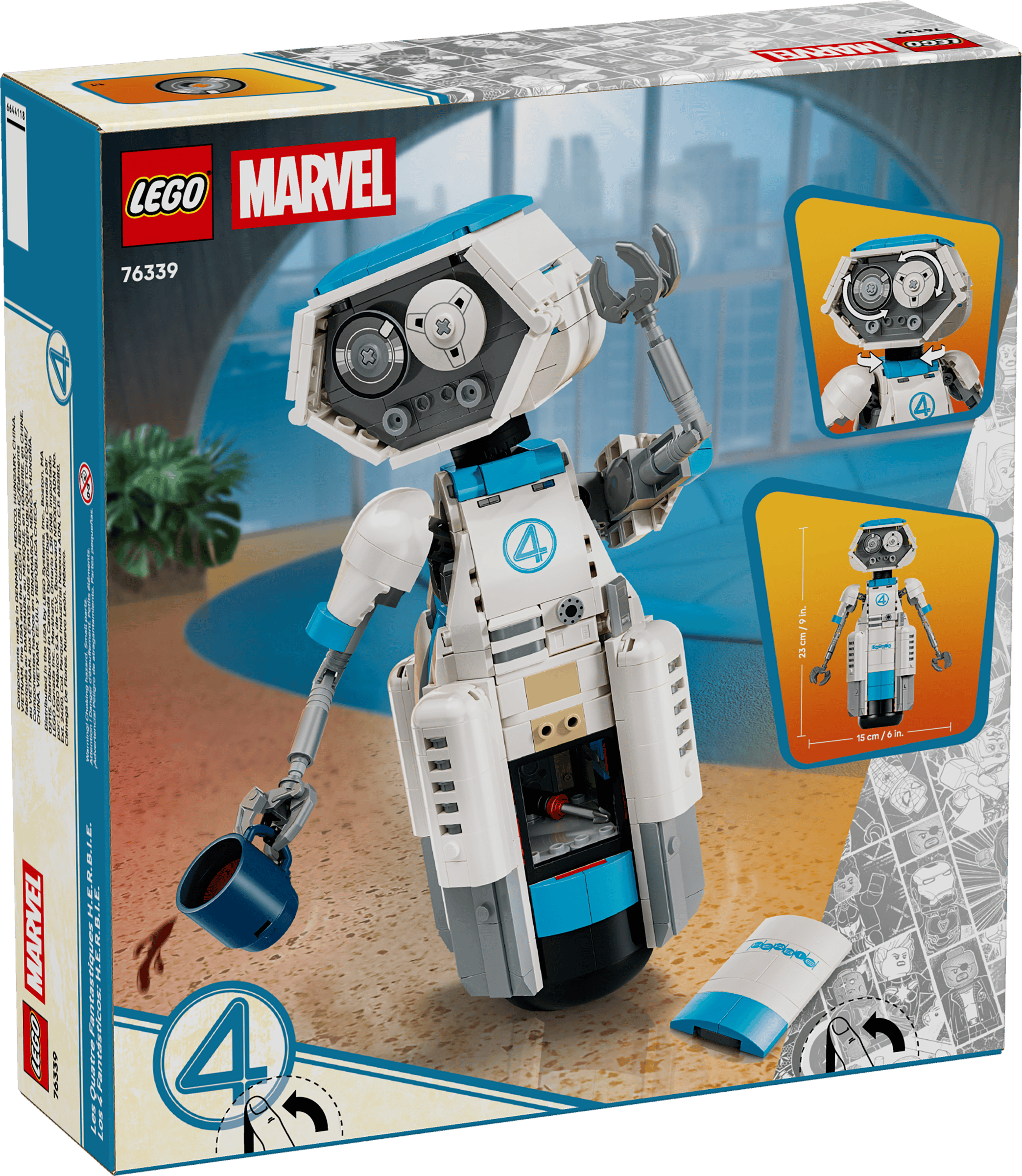 LEGO Marvel - The Fantastic Four H.E.R.B.I.E. - 76339