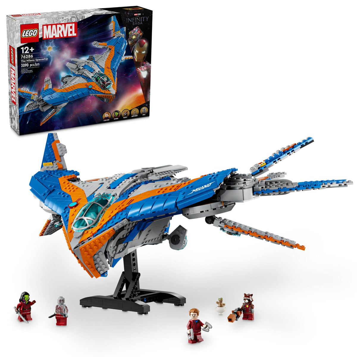 LEGO Marvel The Milano Guardians of the Galaxy Spaceship Set 76286-Bricking Lebanon