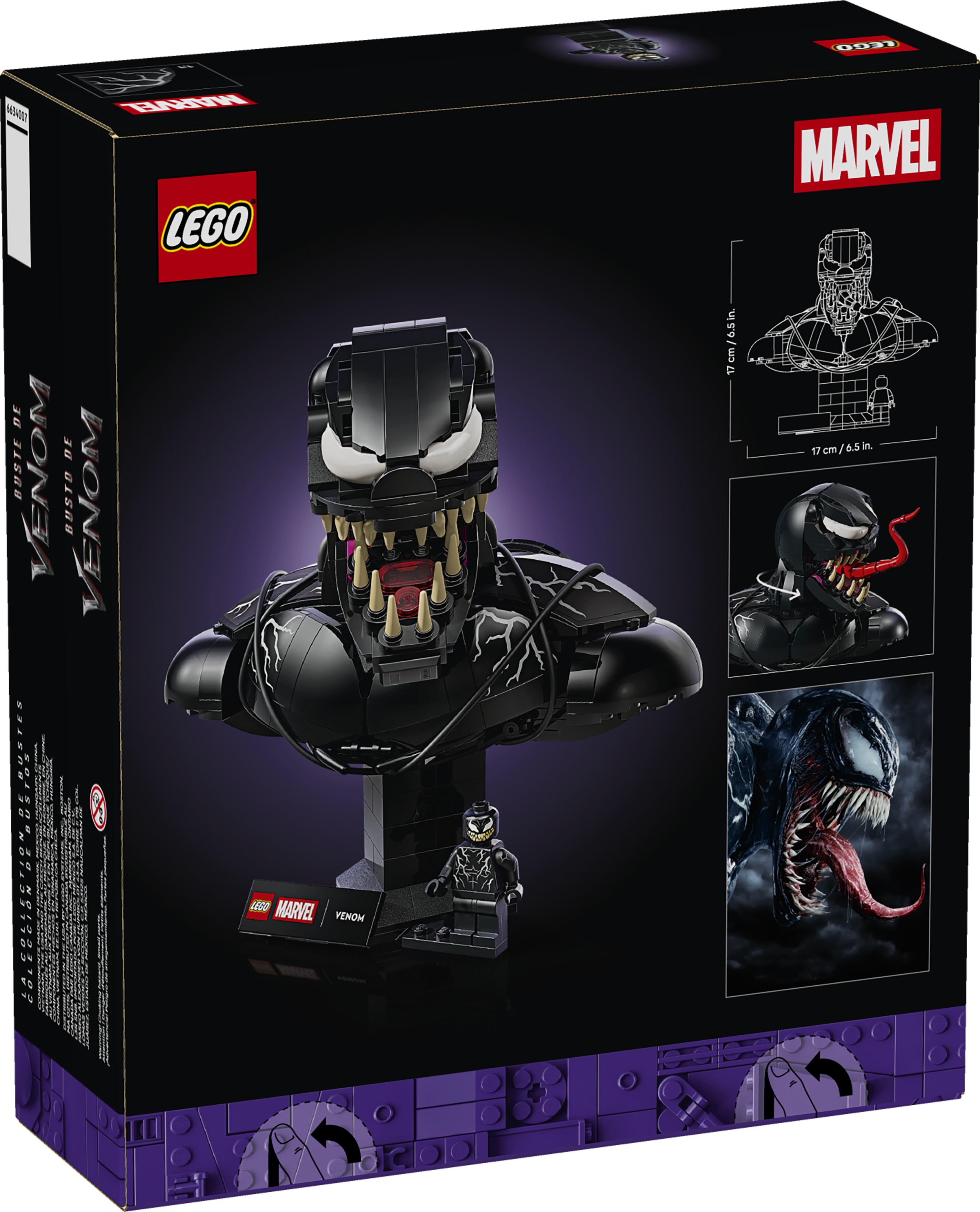LEGO Marvel Venom Bust - 76356