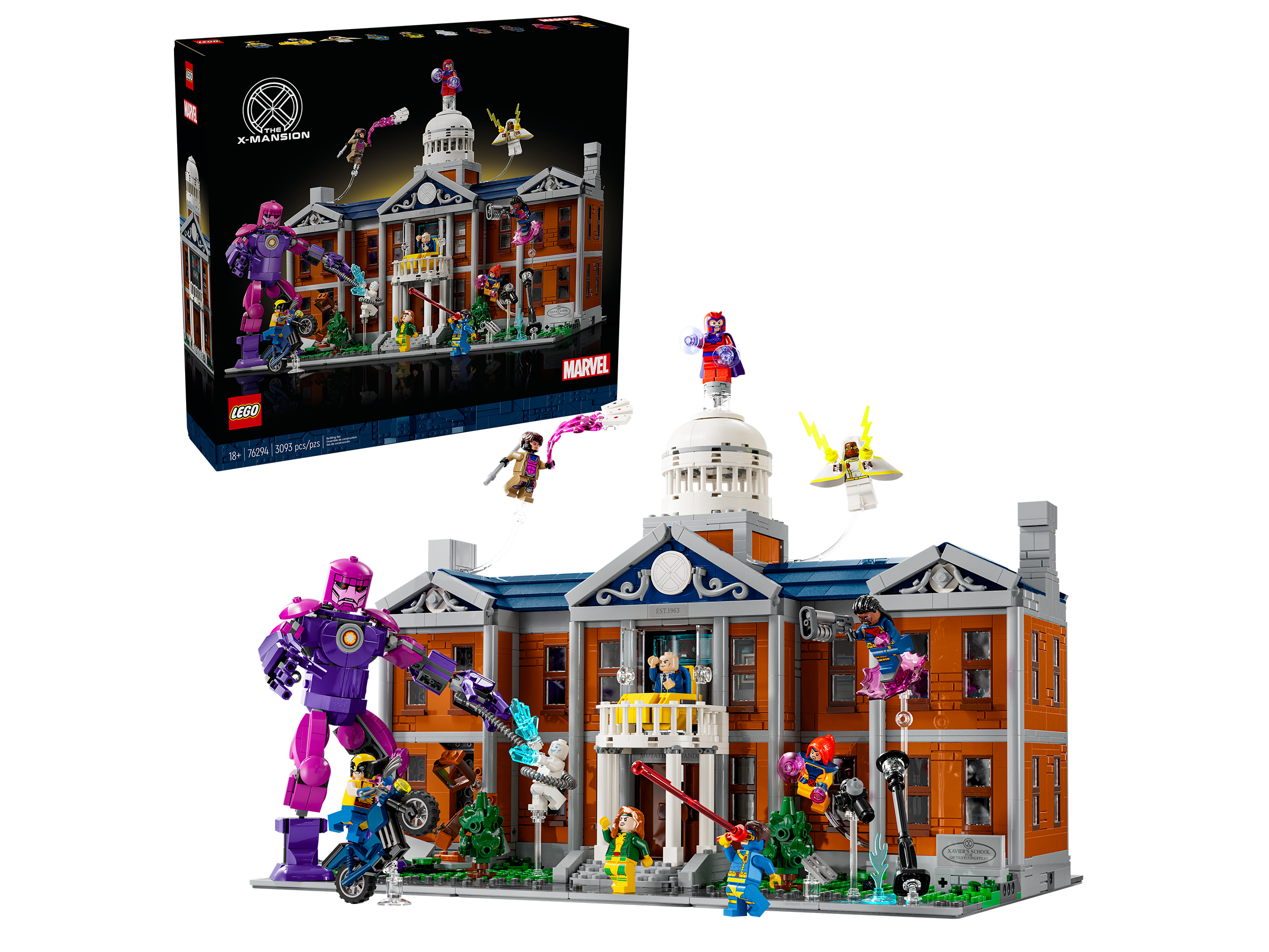 LEGO Marvel X-Men The X-Mansion 76294 Building Set for Adults-Lego / Marvel Super Heroes-Bricking Lebanon