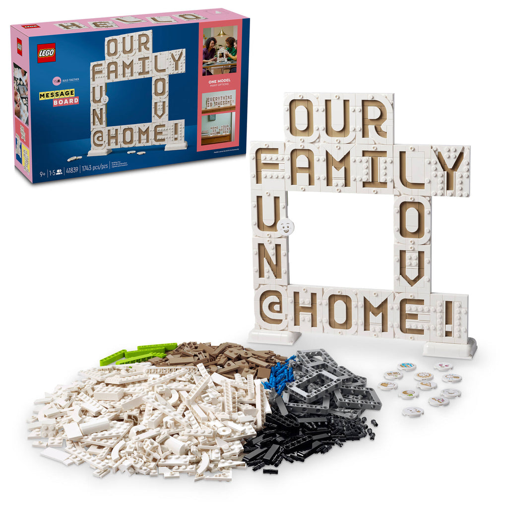 LEGO Message Board 41839 Customizable Family Home Decor-Bricking Lebanon