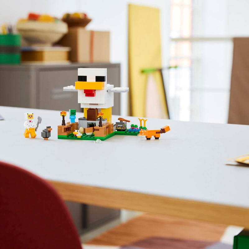 LEGO Minecraft Chicken Farm 21585 Building Set with Animal Figures-Lego / Minecraft-Bricking Lebanon