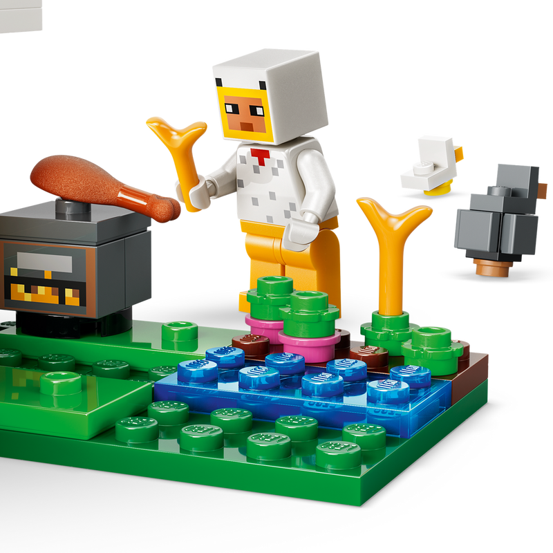 LEGO Minecraft Chicken Farm 21585 Building Set with Animal Figures-Lego / Minecraft-Bricking Lebanon
