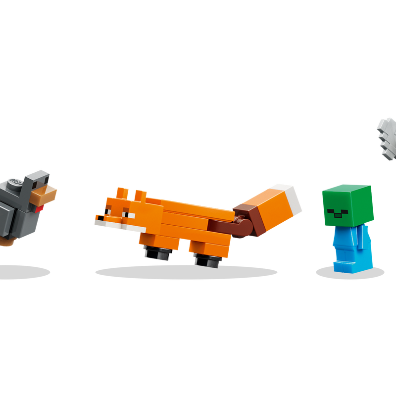 LEGO Minecraft Chicken Farm 21585 with Animal Figures-Bricking Lebanon