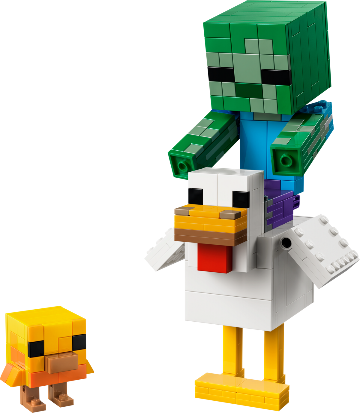 LEGO Minecraft Chicken Jockey 21582-Bricking Lebanon