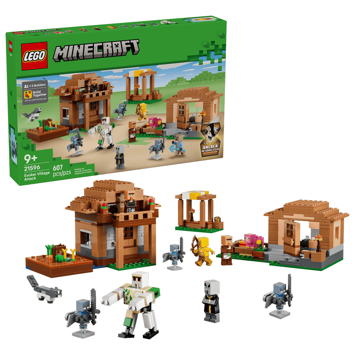 LEGO Minecraft Evoker Village Attack 21596-Bricking Lebanon