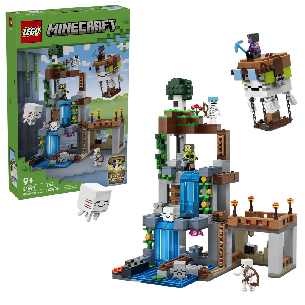LEGO Minecraft Ghast Station 21597-Bricking Lebanon