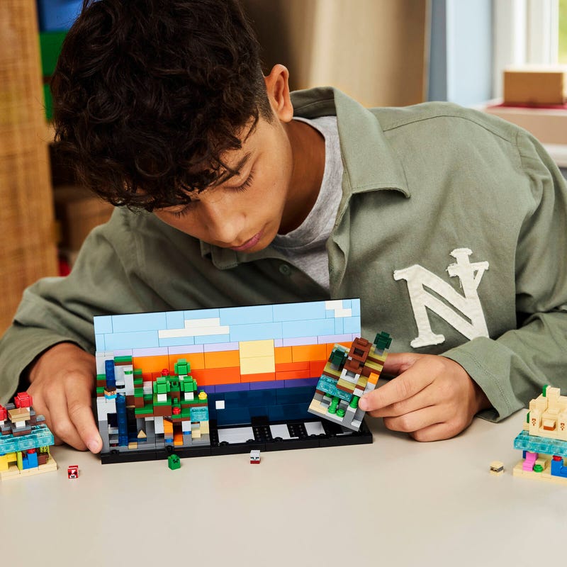 LEGO Minecraft Mini Biomes 21589 Collectible Display Building Set-Lego / Minecraft-Bricking Lebanon