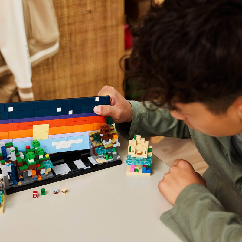 LEGO Minecraft Mini Biomes 21589 Collectible Display Building Set-Lego / Minecraft-Bricking Lebanon