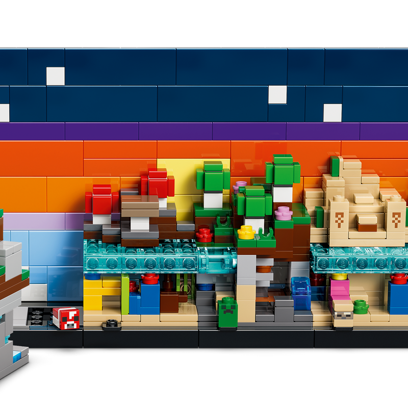 LEGO Minecraft Mini Biomes 21589 Collectible Display Building Set-Lego / Minecraft-Bricking Lebanon