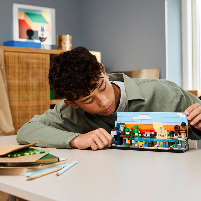 LEGO Minecraft Mini Biomes 21589 Collectible Display Building Set-Lego / Minecraft-Bricking Lebanon