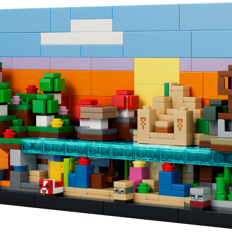 LEGO Minecraft Mini Biomes 21589 Collectible Display Building Set-Lego / Minecraft-Bricking Lebanon