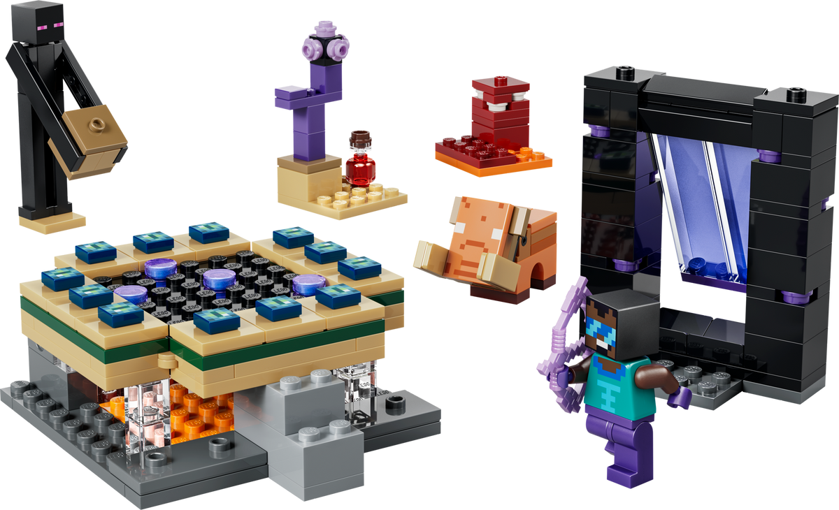 LEGO Minecraft Nether and End Portal Journey 21584-Bricking Lebanon