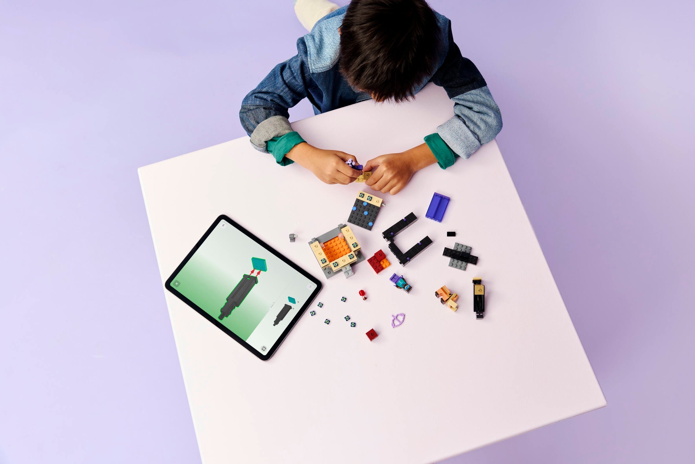 LEGO Minecraft Nether and End Portal Journey 21584 Building Set-Lego / Minecraft-Bricking Lebanon