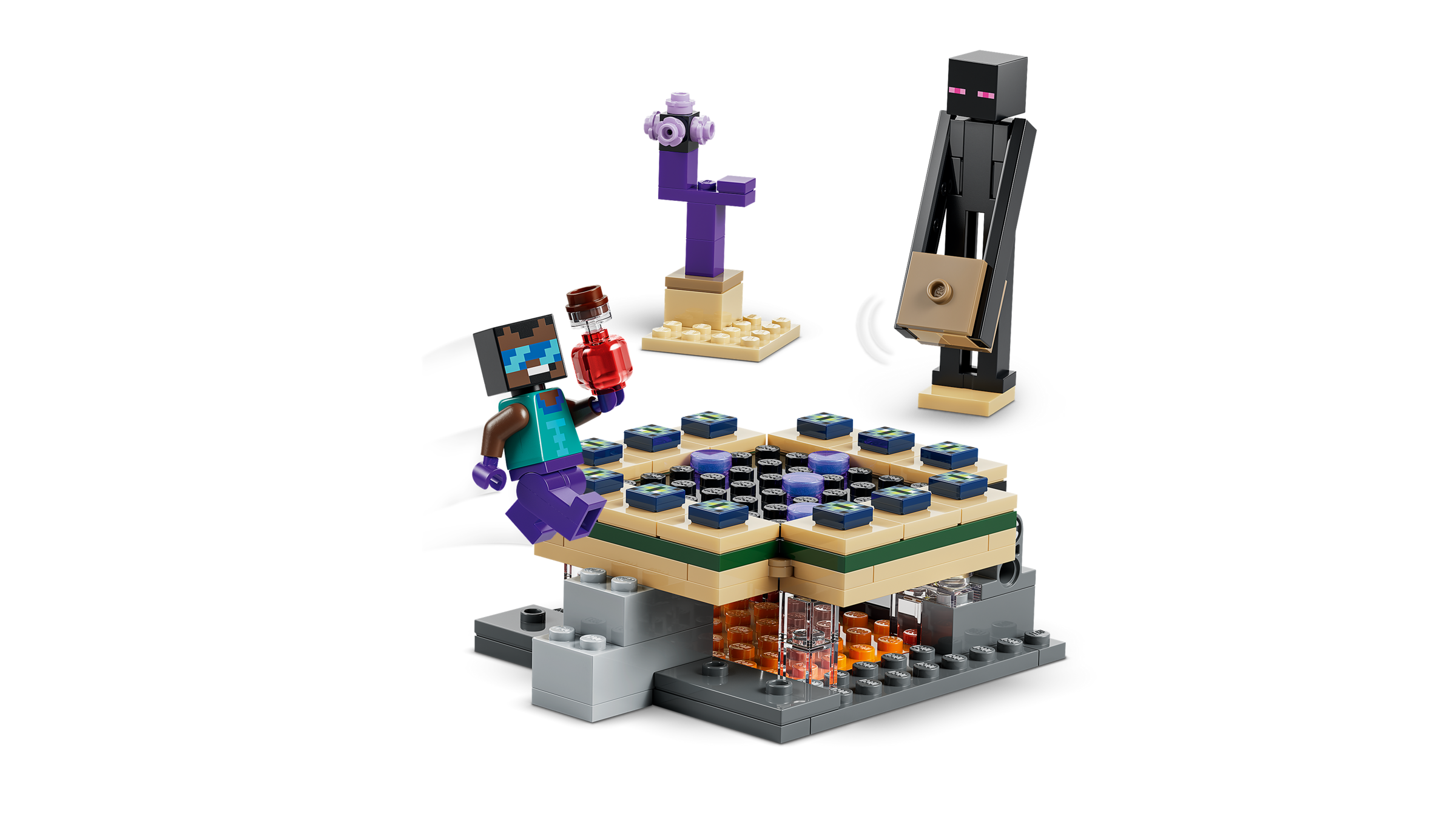 LEGO Minecraft Nether and End Portal Journey 21584 Building Set-Lego / Minecraft-Bricking Lebanon