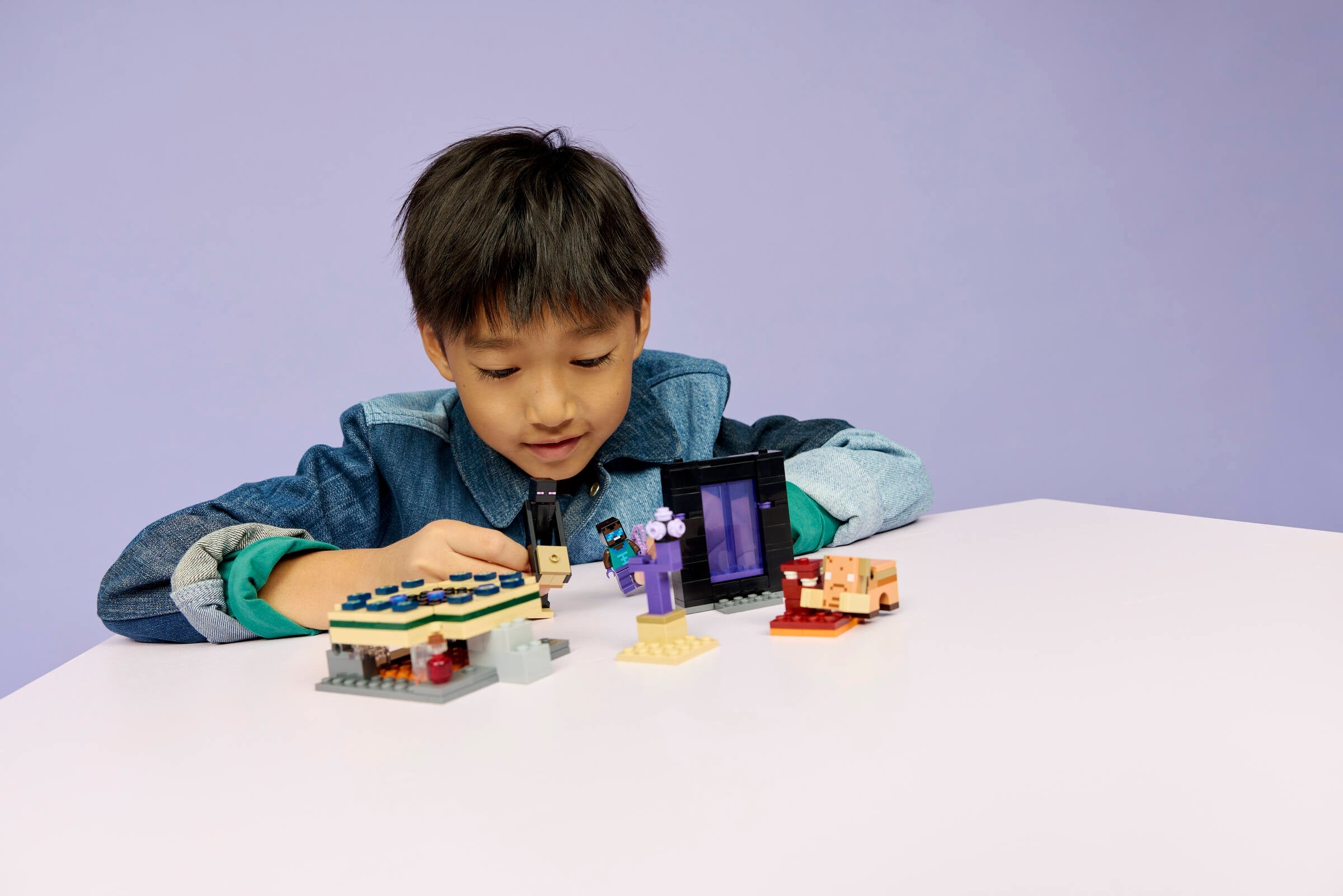 LEGO Minecraft Nether and End Portal Journey 21584 Building Set-Lego / Minecraft-Bricking Lebanon