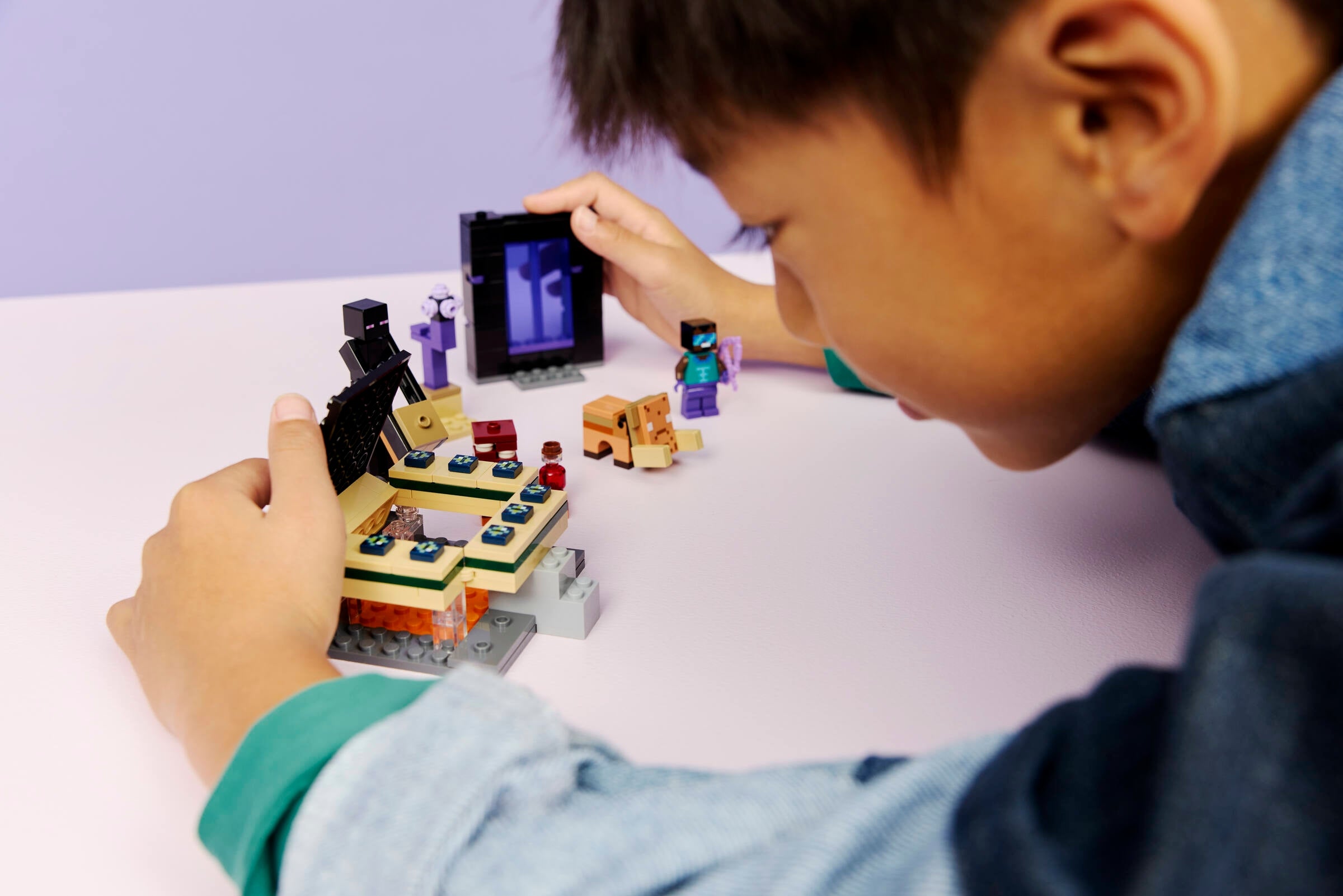 LEGO Minecraft Nether and End Portal Journey 21584 Building Set-Lego / Minecraft-Bricking Lebanon