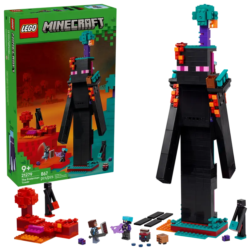 LEGO Minecraft The Enderman Tower 21279-Bricking Lebanon