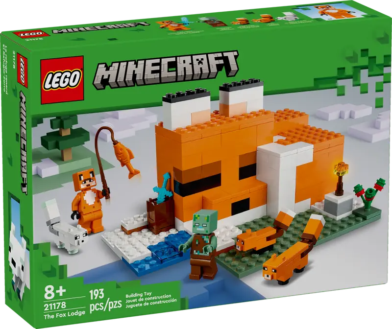 LEGO Minecraft The Fox Lodge-Bricking Lebanon