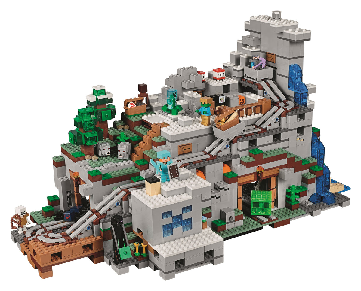 LEGO Minecraft The Mountain Cave Rarest LEGO Set Ever MINT Condition 21137-Bricking Lebanon