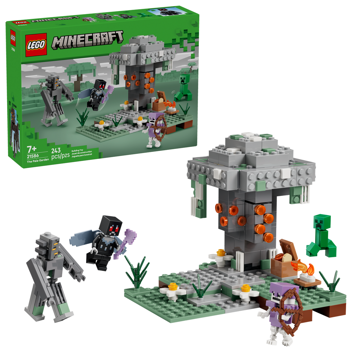 LEGO Minecraft The Pale Garden 21586 with Mothman-Bricking Lebanon