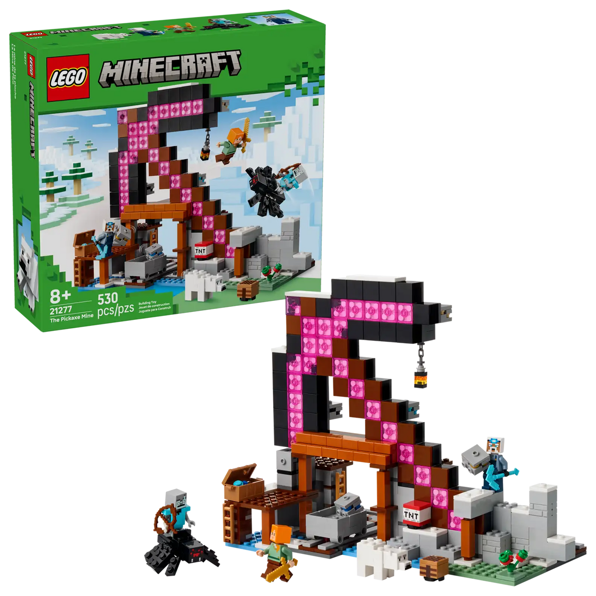 LEGO Minecraft The Pickaxe Mine 21277-Bricking Lebanon