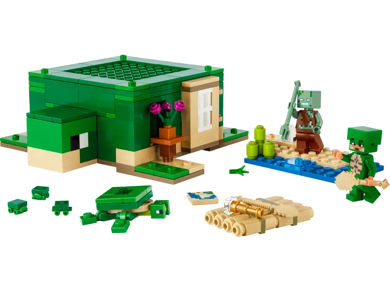 LEGO Minecraft The Turtle Beach House 21254-Bricking Lebanon