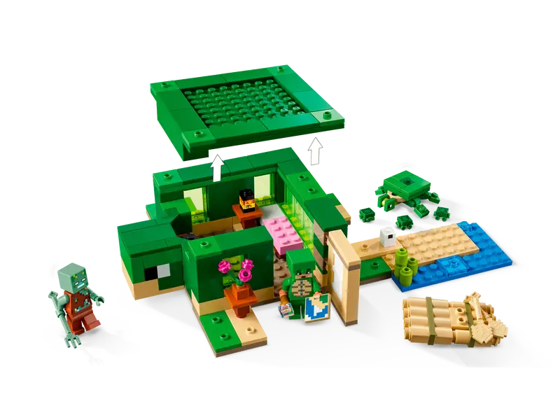 LEGO Minecraft The Turtle Beach House-Bricking Lebanon